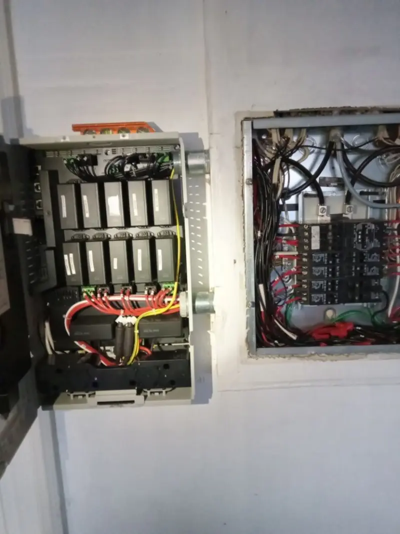 Electrical panel upgrade completed for Ring Doorbell Installation in Vancleave